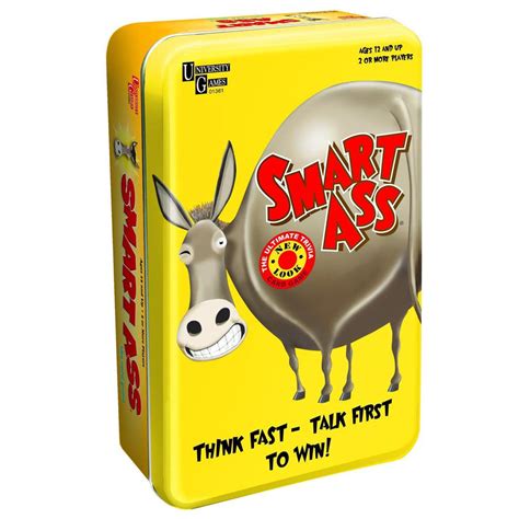 smart ass card tin game rules|Smart Ass Tin Card Game .